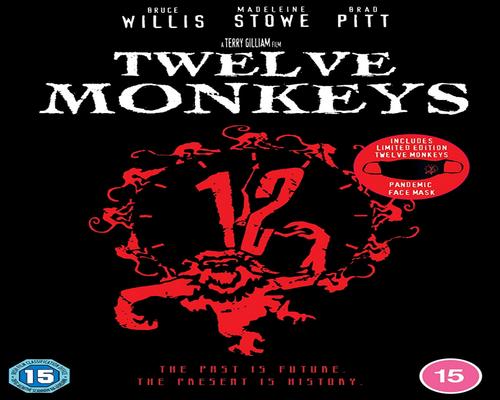 a Dvd Twelve Monkeys (Amazon Exclusive - Ltd Edition Including Pandemic Face Mask) [Dvd]