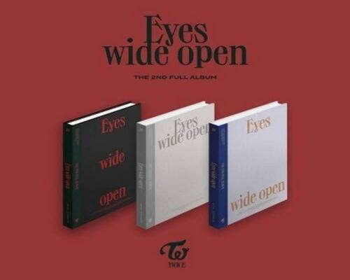 a Cd Eyes Wide Open (Random Cover) (Incl. 88Pg Photobook, Message Card,Lyric Folded Poster, Diy Sticker + 5Pc Photocard)