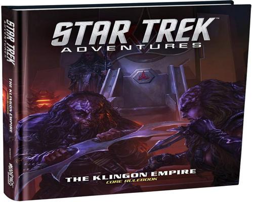 a Set Of Accessory Modiphius Star Trek Adventures - Klingon Empire Core Book