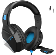 <notranslate>a Set Of Accessory Mpow Eg10 Gaming Headset For Ps4, Pc, Xbox One (254G Lightweight Edition), Wired Gaming Headphones With 3D Surround Sound, Noise Cancelling Mic, 50Mm </notranslate>