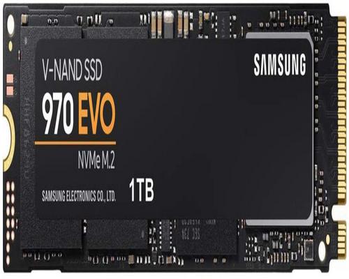 een Samsung 970 Evo Nvme M.2 Ssd-kaart