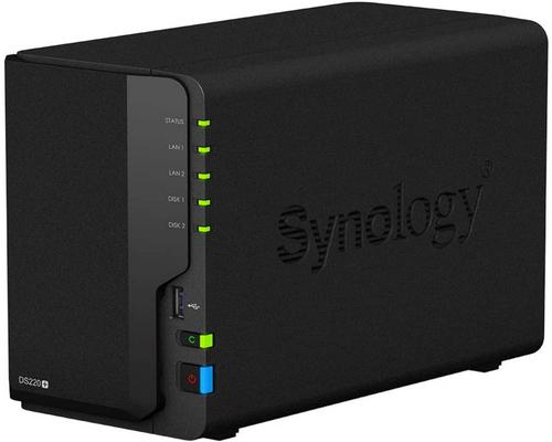 eine Synology Ds220+ 2-Bay Nas-Case SSD-Karte