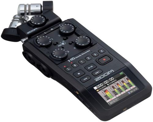 a Zoom H6-Blk / Ifs 6 Track Recorder