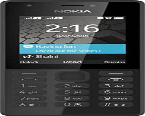 a Nokia 216 Smartphone