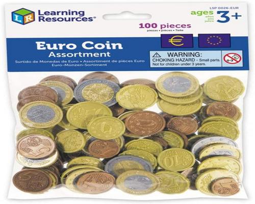 une Numismatique Learning Ressources- Kit De Pièces En Euros