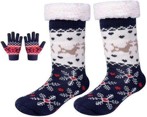 un calcetín navideño de Sholov