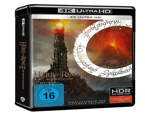 un film Der Herr Der Ringe: Die Spielfilm Trilogie 4K, 9 Uhd-Blu-Ray