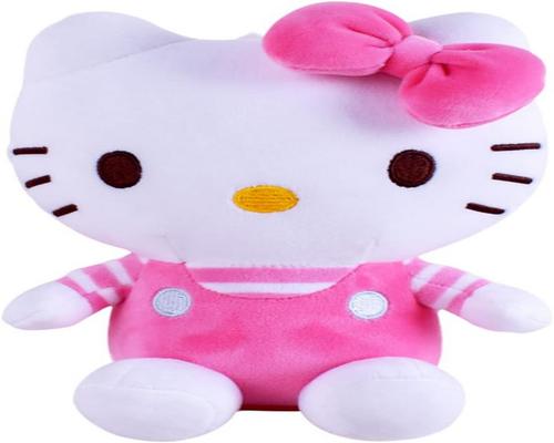 柔软可爱的 Hello Kitty 儿童毛绒玩具