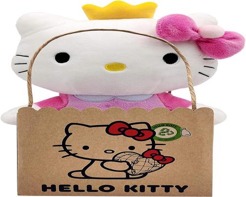 een Hello Kitty Eco-Prinses Pluche 24 Cm