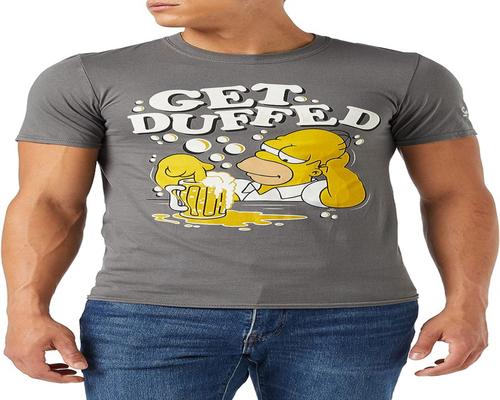《辛普森一家》中的“Be Duffed”男式 T 恤