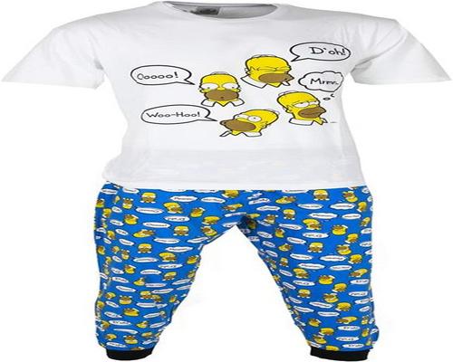 Offizieller „Die Simpsons“-Pyjama für Herren