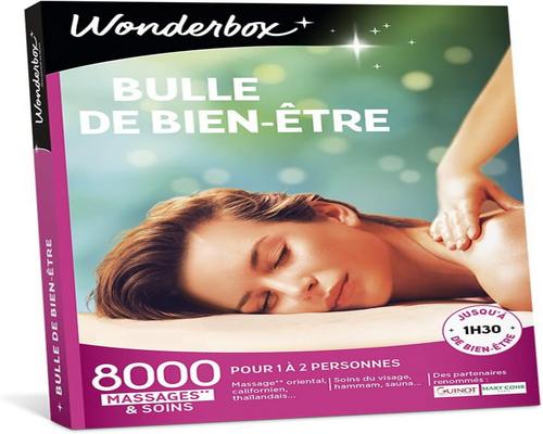 uma caixa de presente bolha de bem-estar Wonderbox