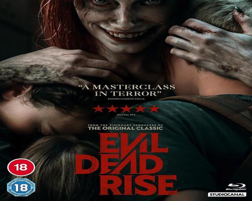 un DVD Evil Dead Rise [Blu-Ray]