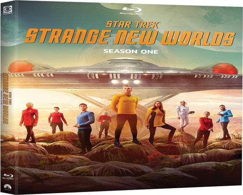 een Blu-Ray Box Set “Star Trek: Strange New Worlds” Seizoen 1