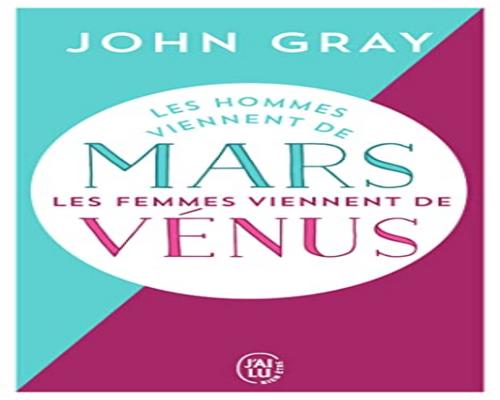 un Livre Les Hommes Viennent De Mars, Les Femmes Viennent De Vénus (Modèle Aléatoire)