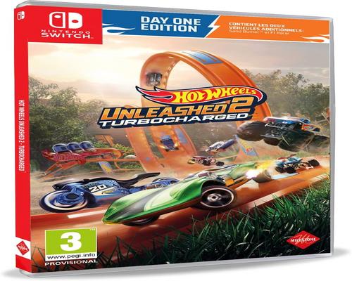 Hot Wheels Unleashed 2 Game – Turbocharged D1 Edition (Nintendo Switch)