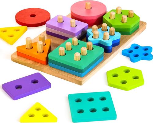 Ein Hellowood-Montessori-Spiel für Kleinkinder im Alter von 1 bis 3 Jahren