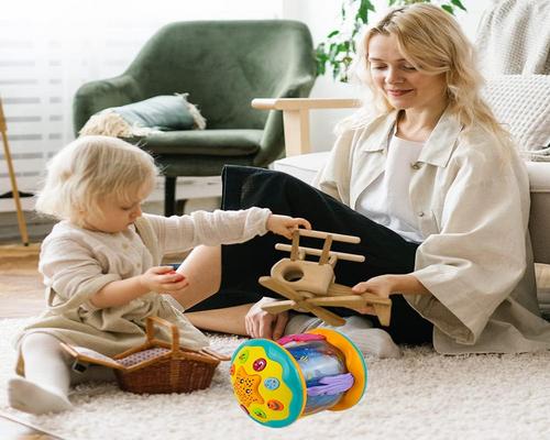 a Locisne Ocean Sensory Rotating Music Projector Toy For Baby 12 Months+