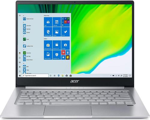 een Acer Swift 3 SF314-59-740D Intel Core I7-1165G7 ultradunne 14&#39;&#39; FHD Ips SSD-kaart