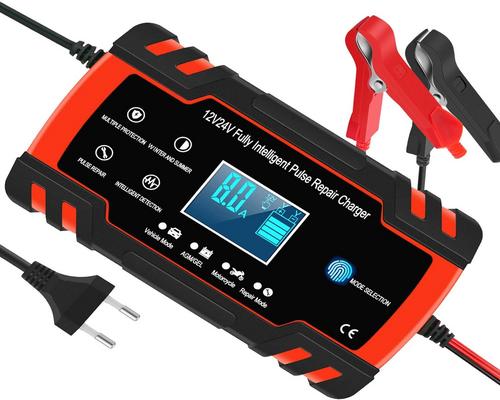 a 8A 12V/24V Smart Car And Motorcycle Charger