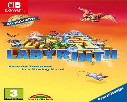 a Ravensburger Labyrinth Nintendo Switch Game