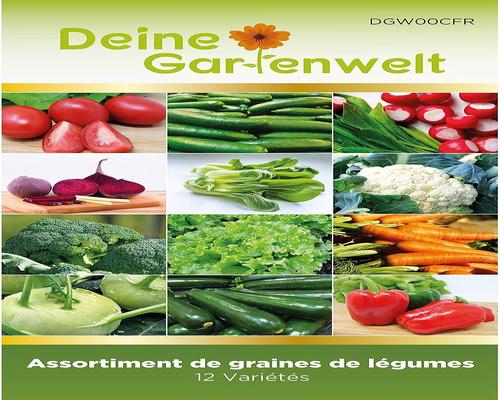 Набор Deine Gartenwelt, набор из 12 пакетиков с растениями