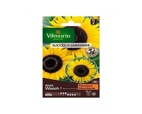 un Sachet De Graines De Tournesol Soleil Waooh! De Vilmorin