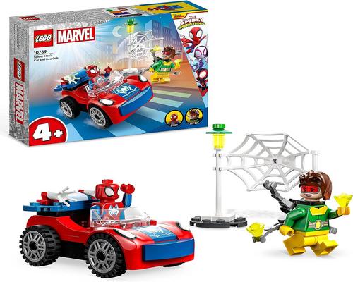 Lego 10789 Marvel Spider-Man L&#39;auto e il Dottor Octopus