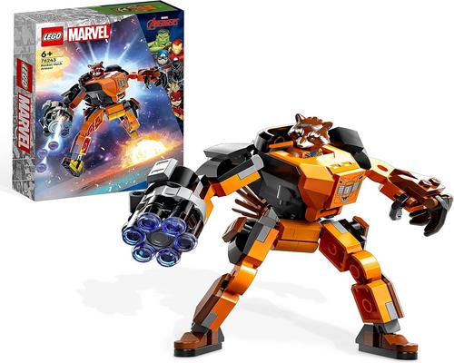 Lego 76243 Marvel Rocket Robot Armor Minifigure