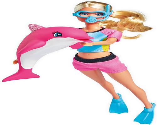 una muñeca divertida Simba Steffi Love Dolphin