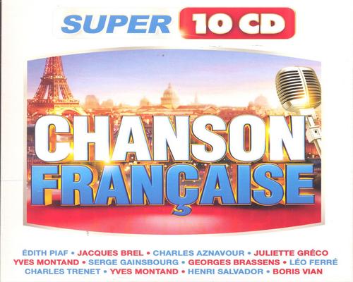 un CD di canzoni francesi
