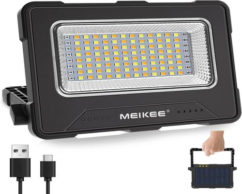 un proiettore a batteria Meikee LED