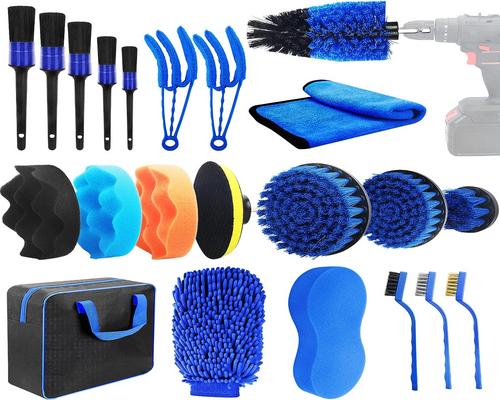 a 22Pcs Car Cleaning Kit