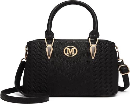 Женская сумка из искусственной кожи Miss Lulu Pebble с логотипом M