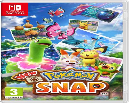 a Set Of Accessory New Pokemon Snap (Nintendo Switch) (European Version)