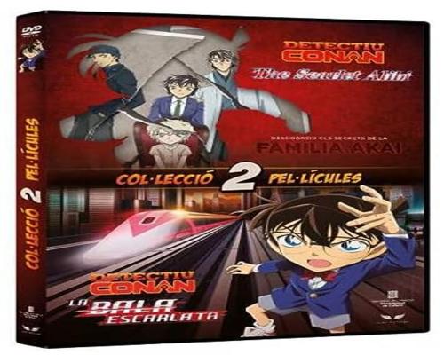 una Película Pack Detectiu Conan: The Scarlet Alibi + La Bala Escarlata (Ed. Catalana) - Detective Conan