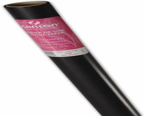 A Roll of Canson Black Tissue Paper