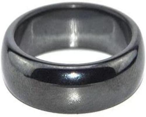 <notranslate>un anello magnetico in ematite unisex effetto dimagrante indossabile D assorbe l&#39;energia negativa moda per regalo</notranslate>