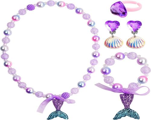 un Kit De Bijoux Sirène Vesaneae Pour Enfants