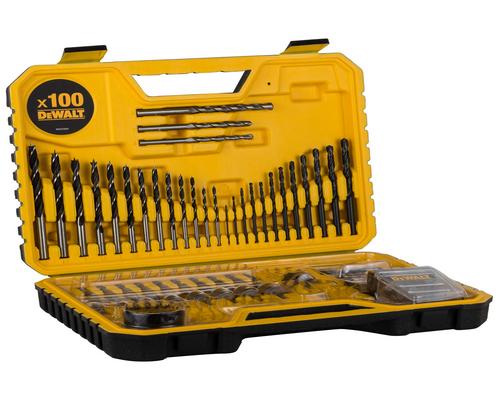 un Coffret De Perçage Et Vissage Dewalt 100 Pièces