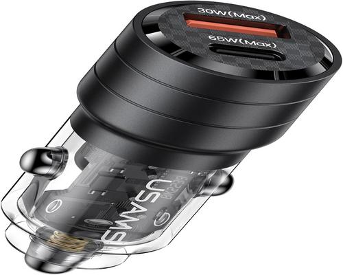 95 W usb tupakansytyttimen laturi