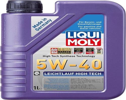 une Huile Moteur Liqui Moly Leichtlauf High Tech 5W-40