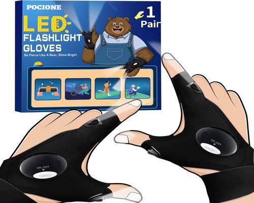 une Paire De Gants Led Pour Homme