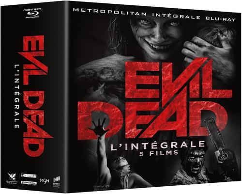 un Coffret De 5 Films Evil Dead En Blu-Ray
