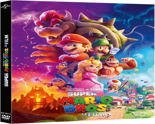 un Dvd Super Mario Bros. Le Film