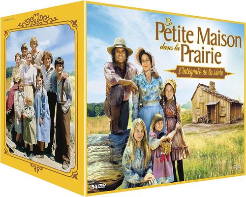 Een dvd-boxset van Little House on the Prairie