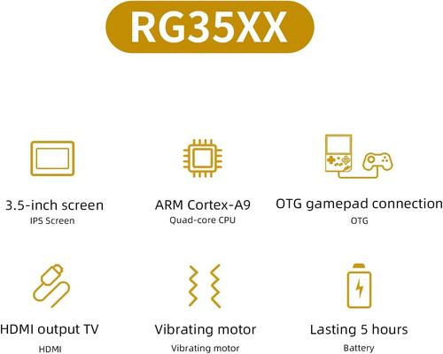 游戏 Rg35Xx 笔记本电脑 5470+ 经典