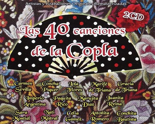 un Cd Las 40 Canciones De La Copla
