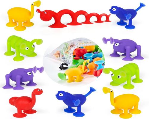 une Série De Jouets D'Aspiration Animaux
