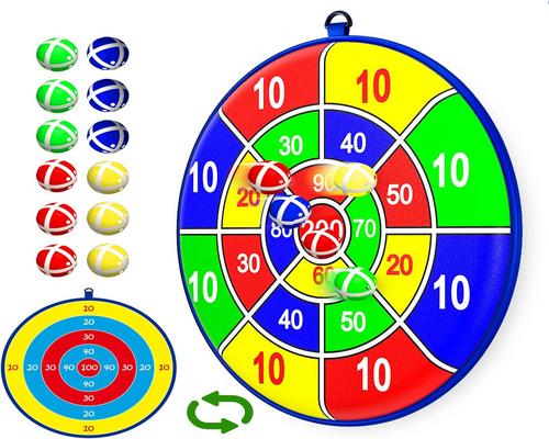 Een dartspel voor kinderen